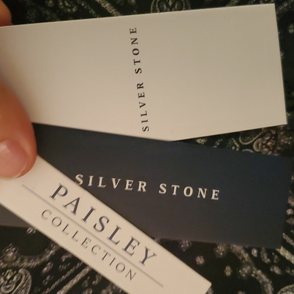 Silver Stone Paisley Collection Long sleeve button down shirt - Picture 4 of 6